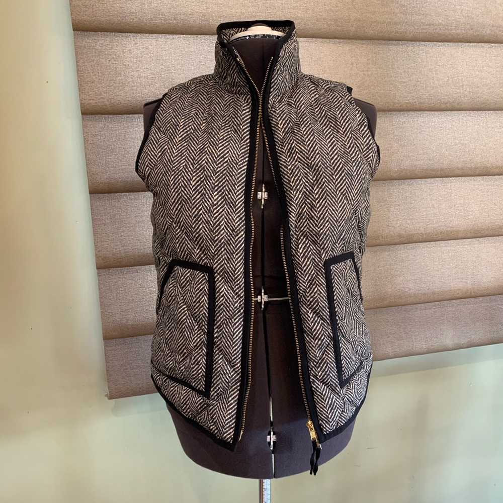 Herringbone vest